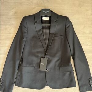 Saint Laurent Women’s Blazer Black Euro 36